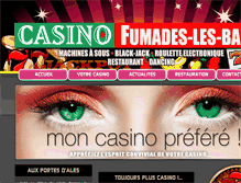 Tablet Screenshot of casinodesfumades.com